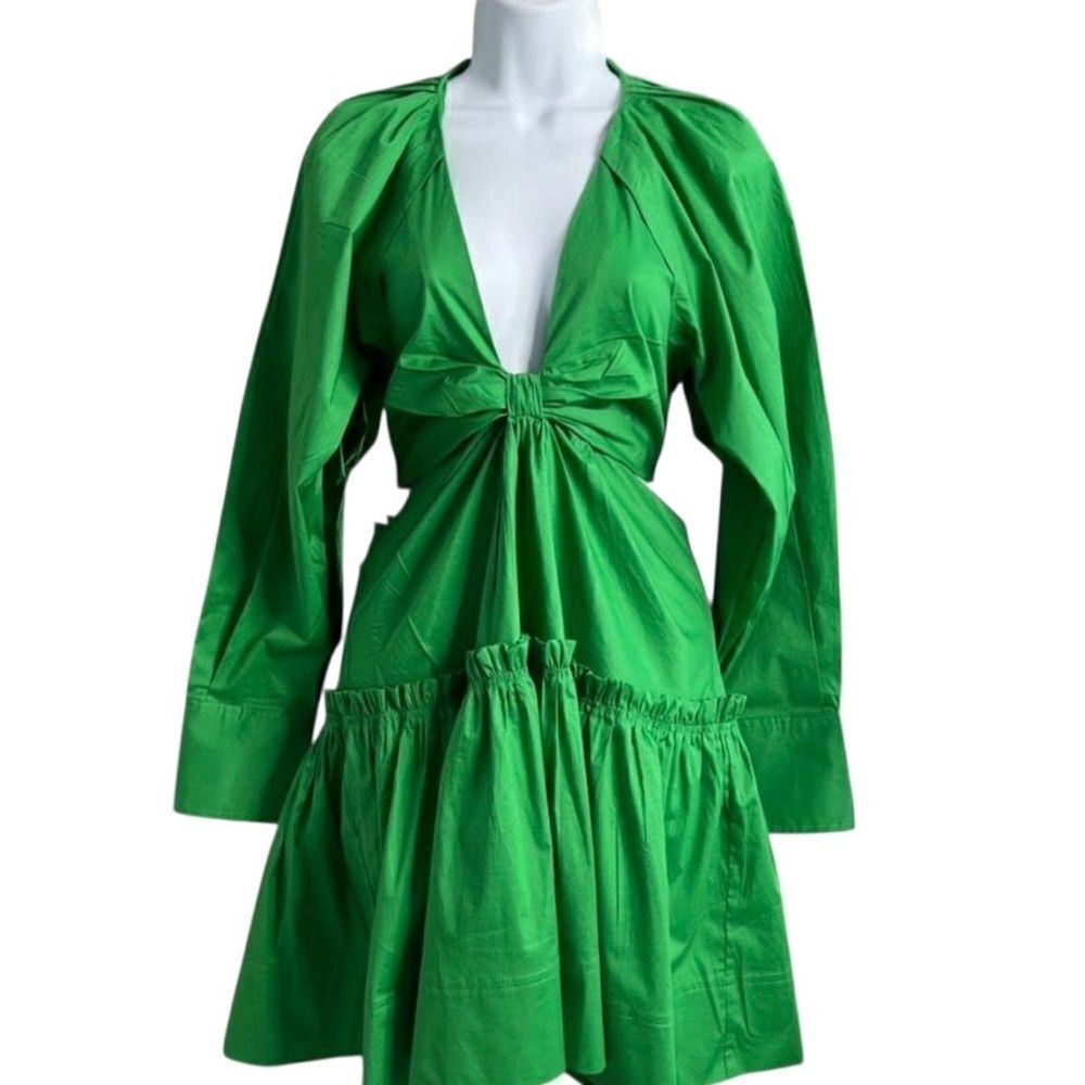 Jasonwumini-Dress Colorgreensizem